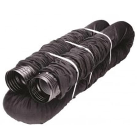 Swivel 4 in x 25 ft. Flexible Drain Pipe with Socket SW818869